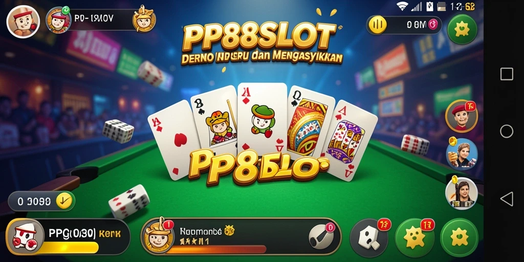 Tampilan gameplay PP88SLOT yang seru dan interaktif.