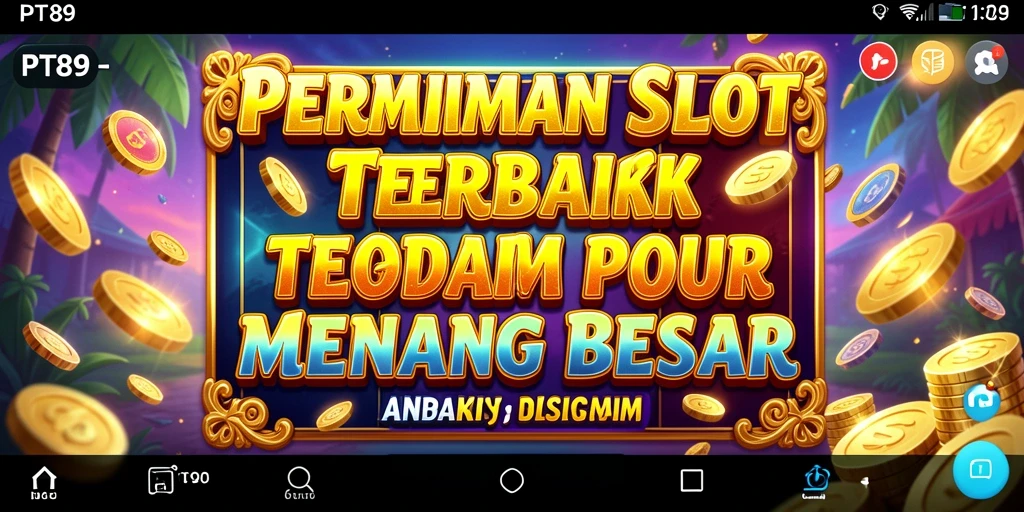 Tampilan gameplay Slot PT89 yang menakjubkan dan penuh warna.