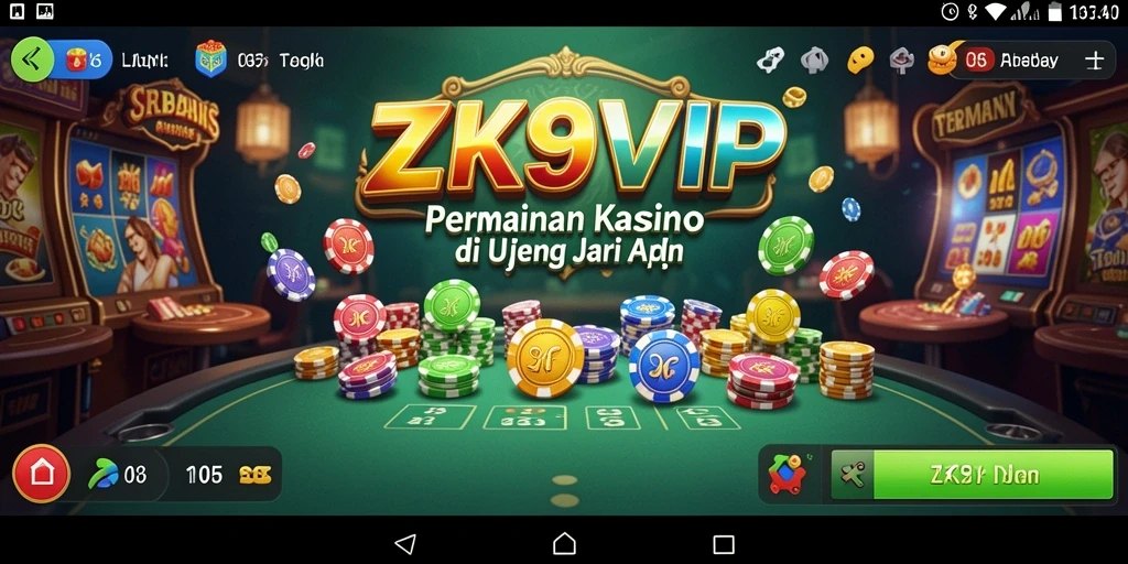 Gameplay menarik dari ZK9VIP dengan berbagai pilihan permainan kasino.